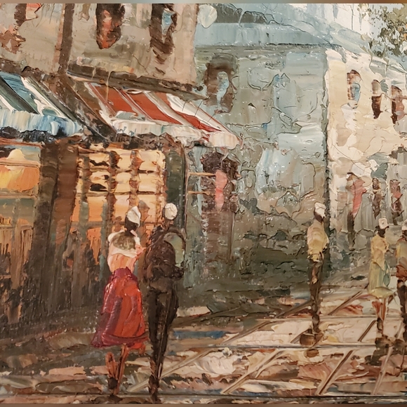 Oil Painting Original Signed Henri Henry Rogers Impressionism Solid Wood Frame - Picture 9 of 17